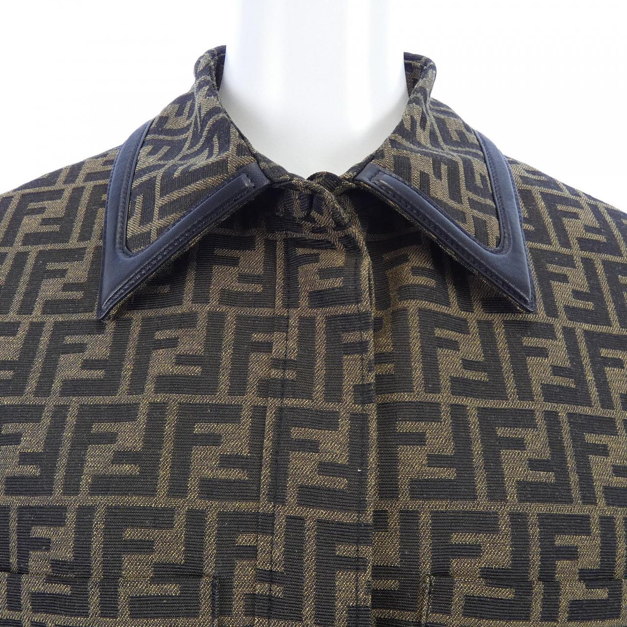 フェンディ FENDI FFキャンバスジャケット FJ7564 A5W3 ジャケット