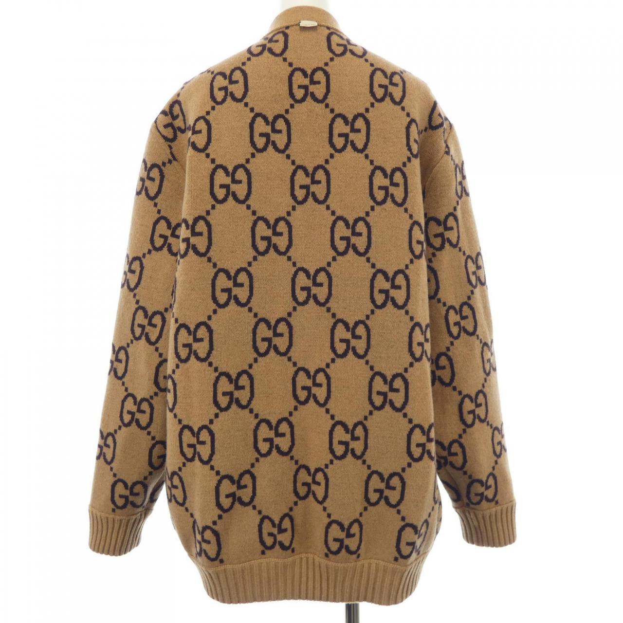 グッチ GUCCI リーバーシブル ウールニットカーディガン 699872 XKCFX カーディガン