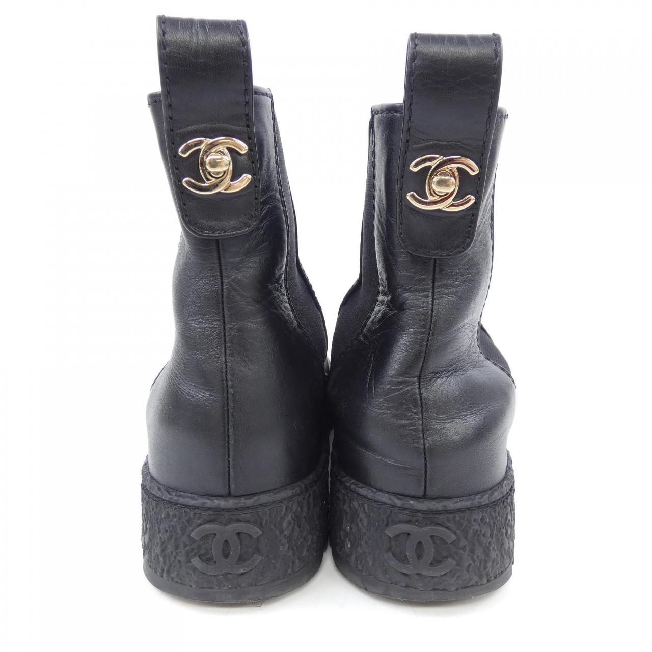 シャネル CHANEL アンクルブーツ ターンロック G37927X56283 ブーツ