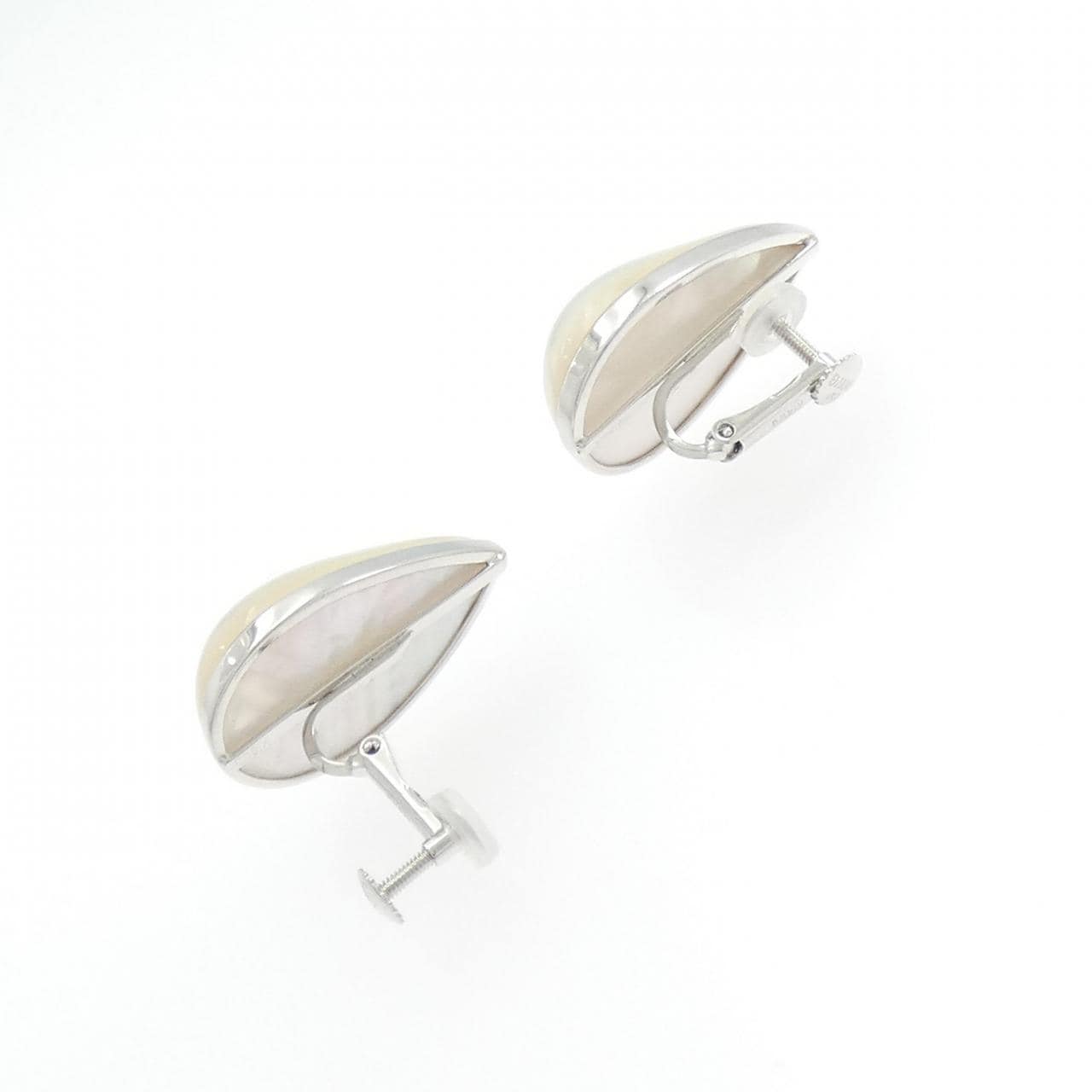 K18WG/K14WG マベパール イヤリング