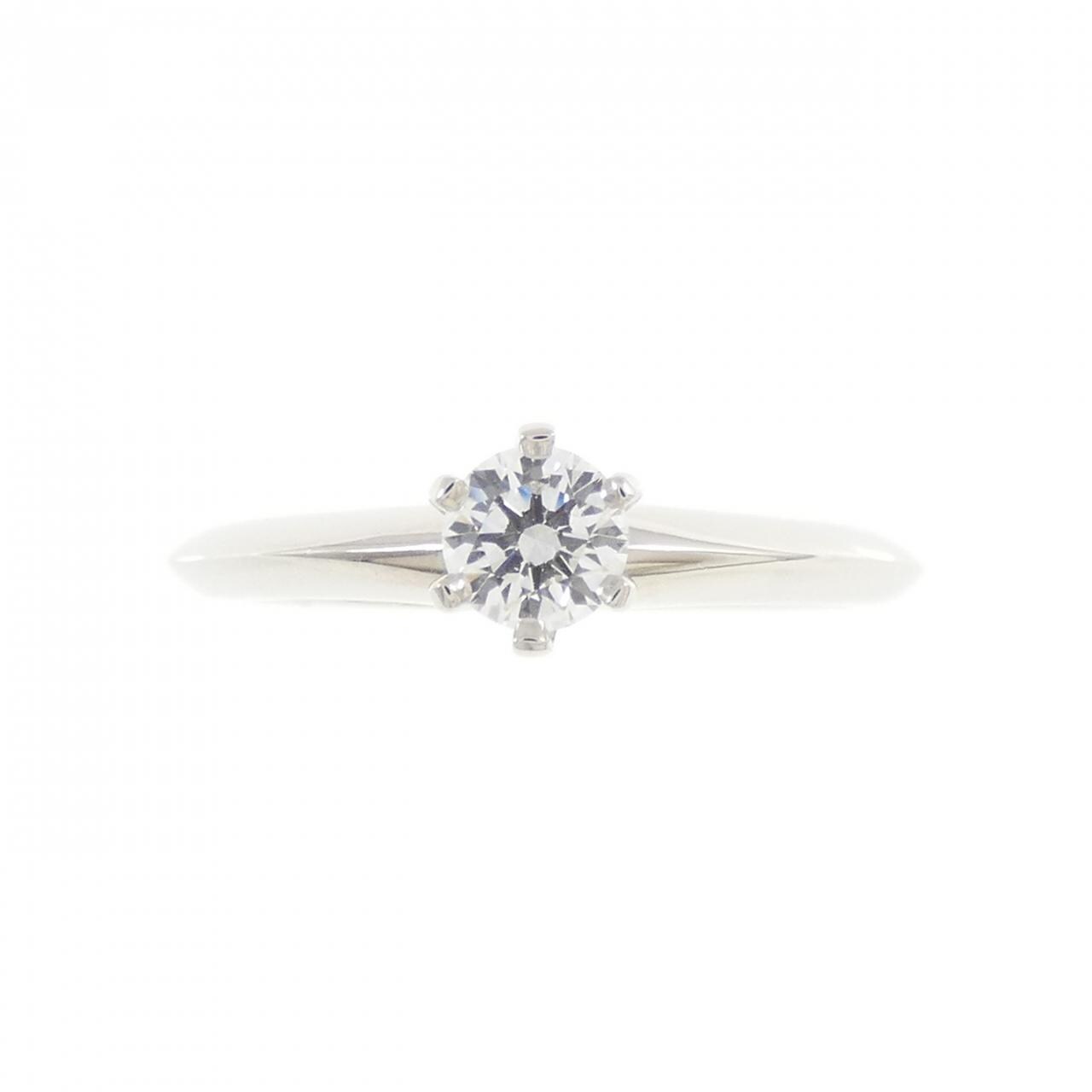 ティファニー クラシックソリティア リング 0.20CT