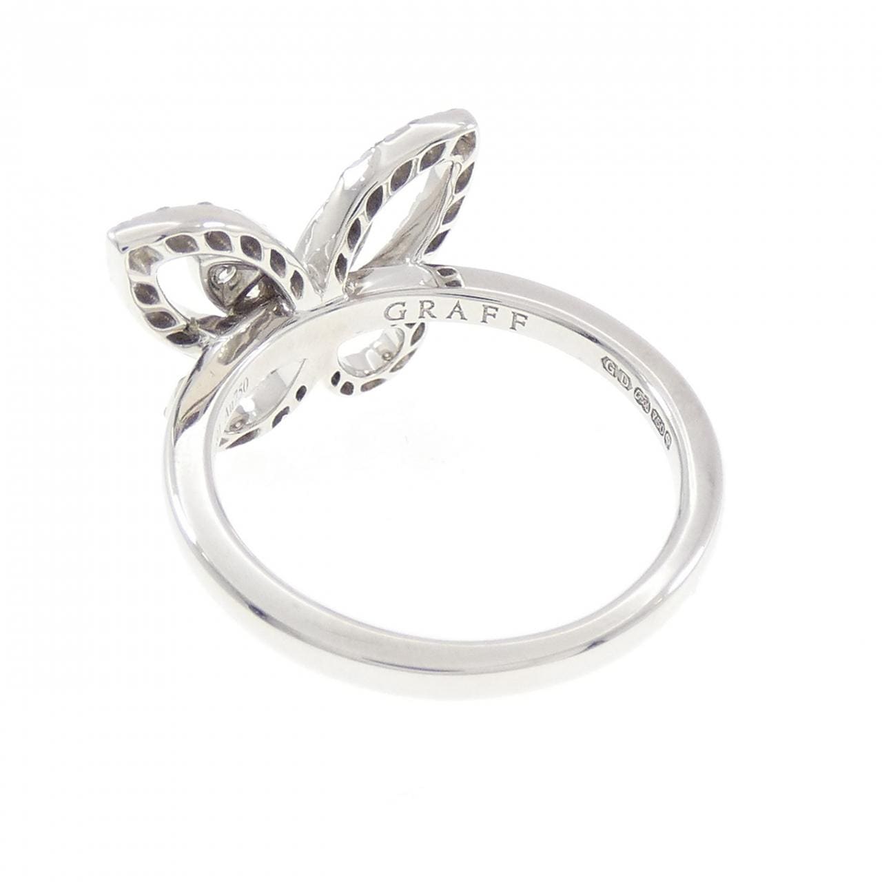 グラフ バタフライ シルエット ミニ リング