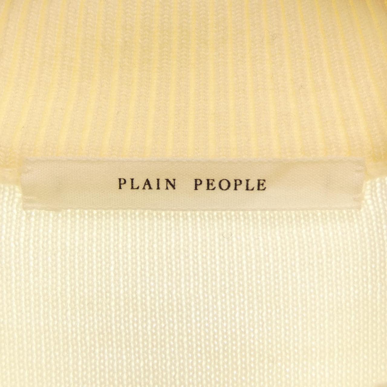 プレインピープル PLAIN PEOPLE ニット
