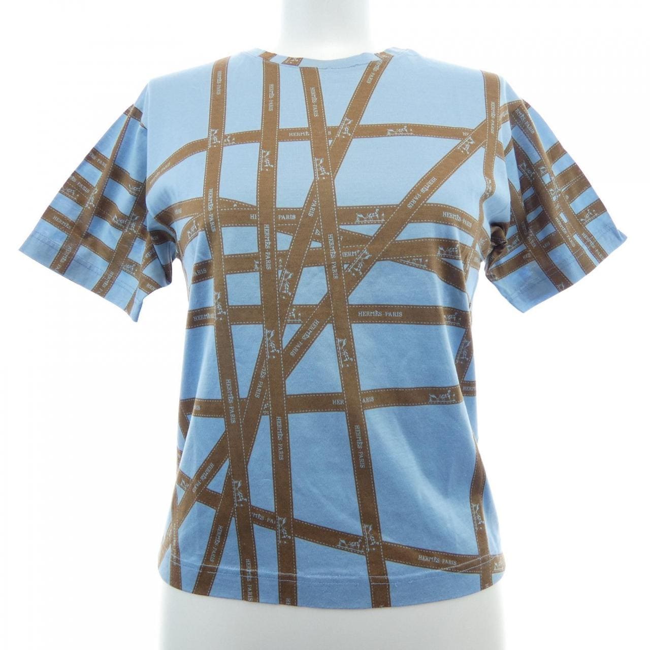 【ヴィンテージ】エルメス HERMES ボリュデュック Tシャツ