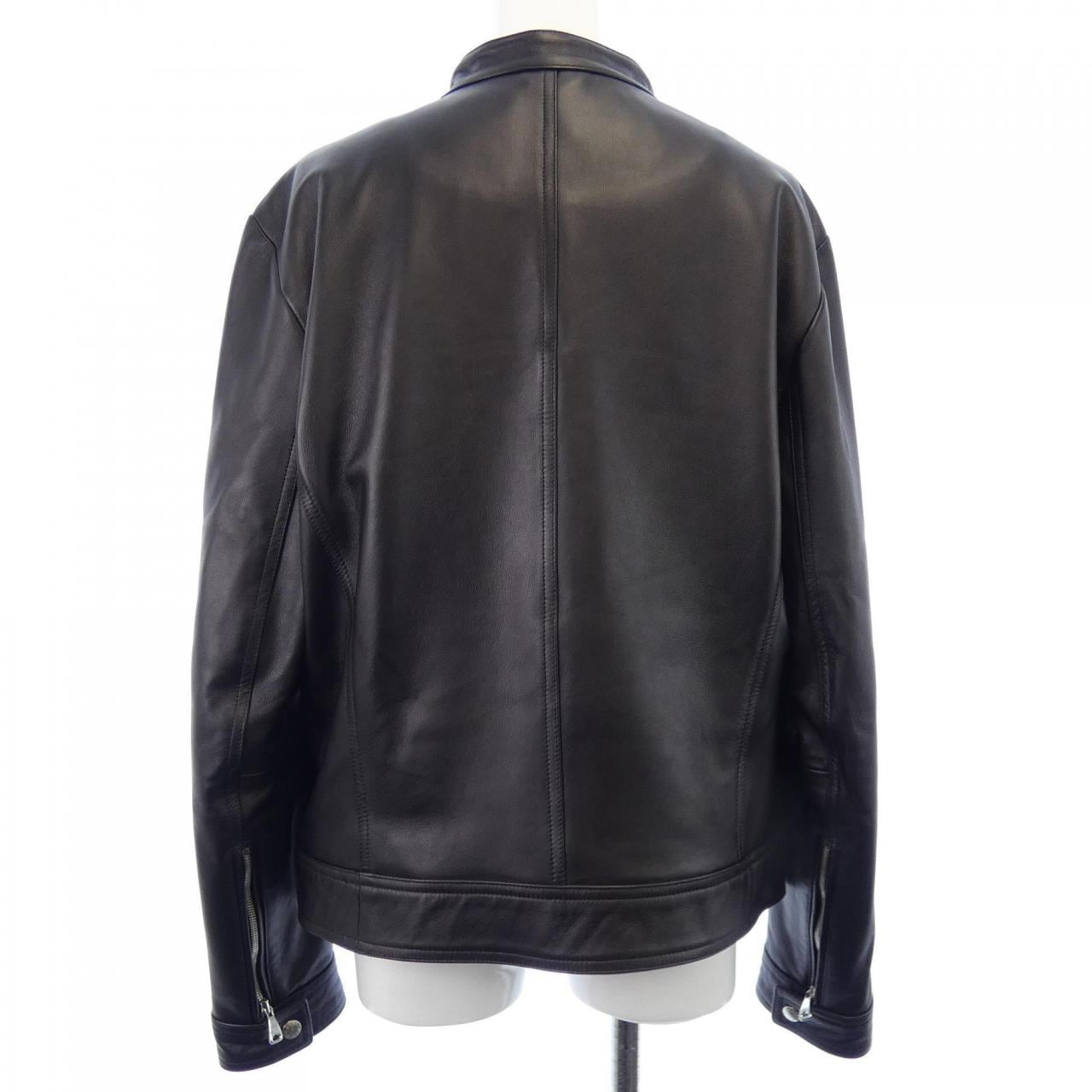 エンメティ EMMETI レザーライダースジャケット