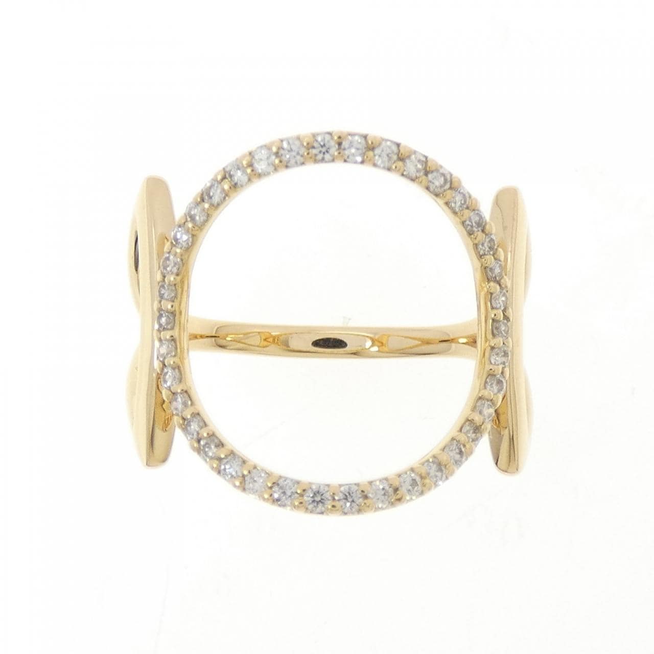 K18YG ダイヤモンド リング 0.26CT