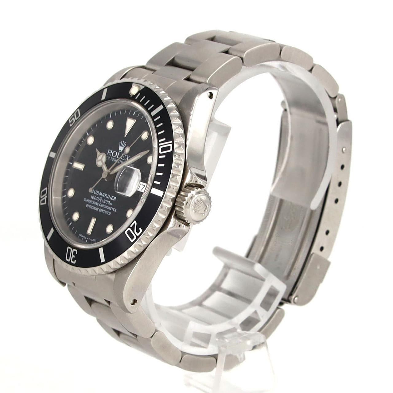 【ノーメンテナンス還元価格】ロレックス サブマリーナーデイト 16610. SS 自動巻 X番