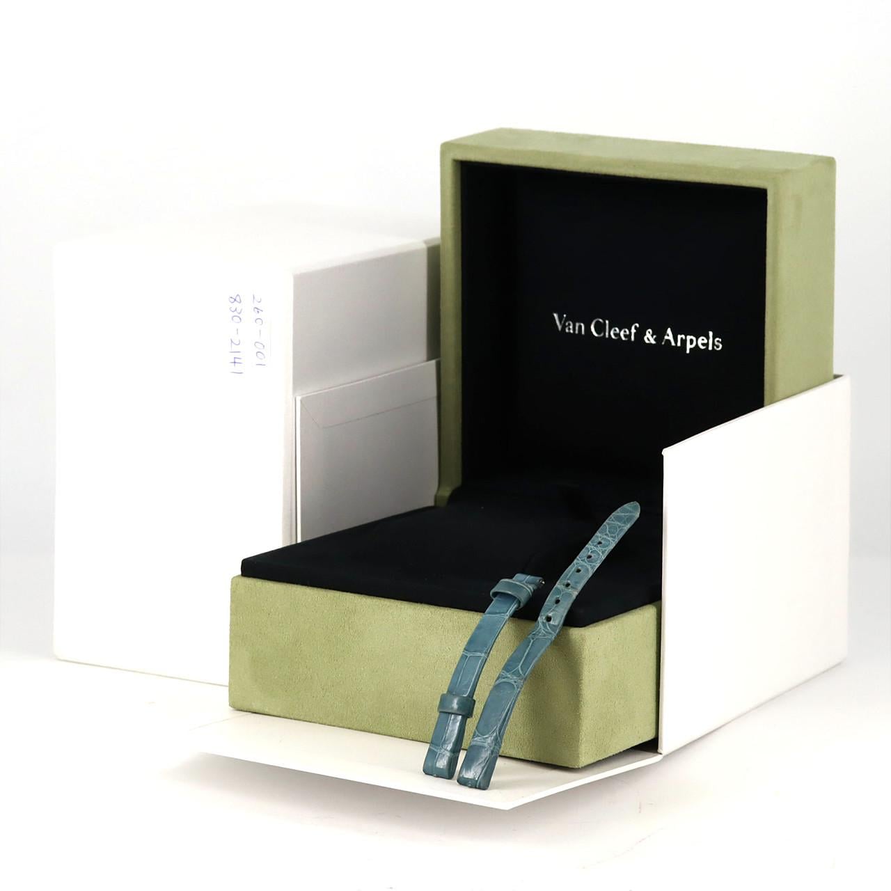 ヴァンクリーフ&アーペル スウィートアルハンブラ YG 1386240/VCARPBEH00 YG クォーツ