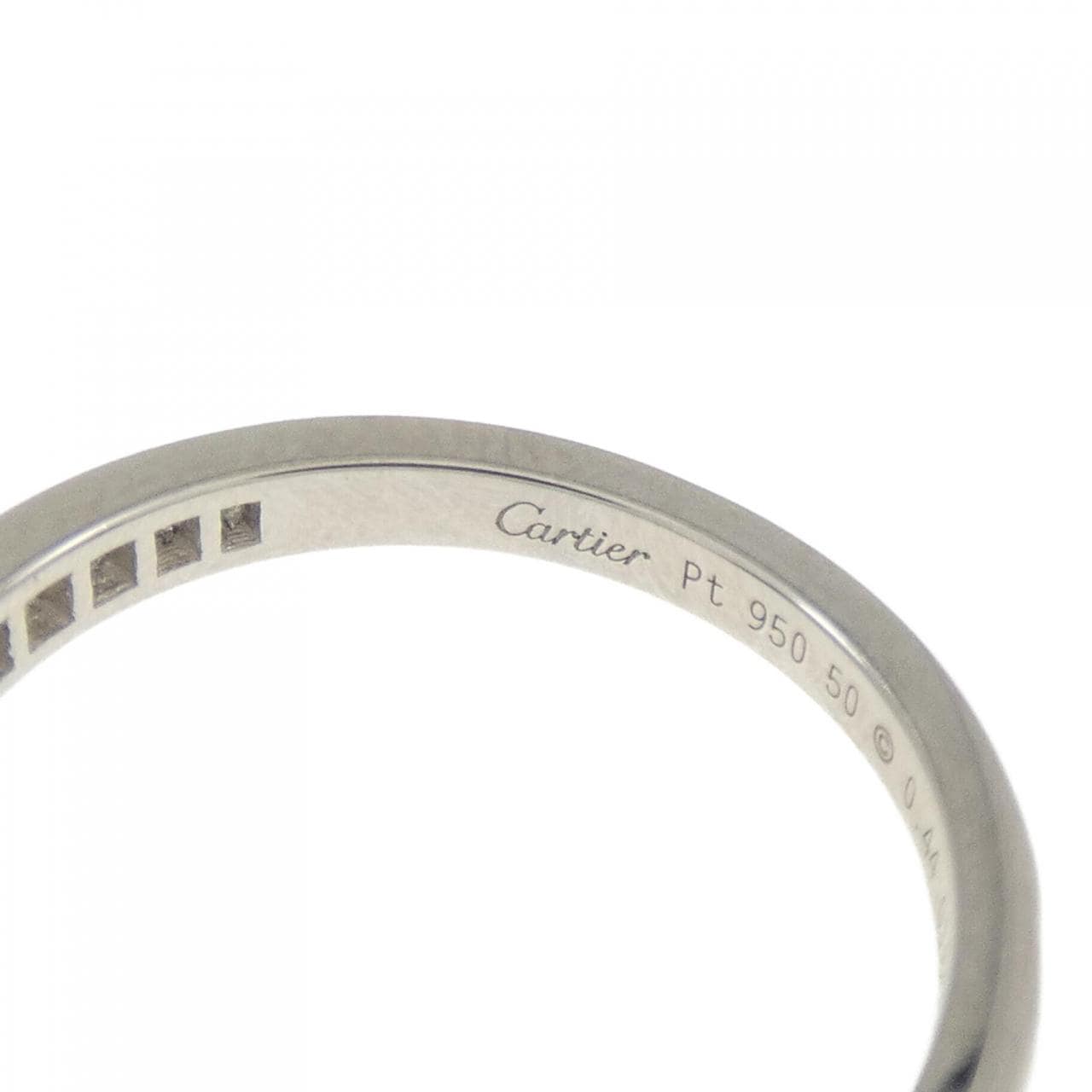 カルティエ 1895 ソリテール リング 0.44CT G VVS1 EXT