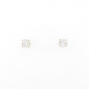 【リメイク】K18YG ダイヤモンド ピアス 0.30CT