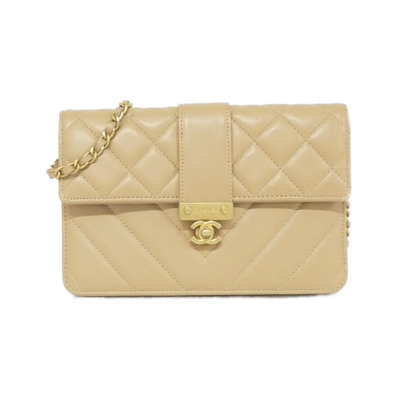 シャネル チェーンウォレット