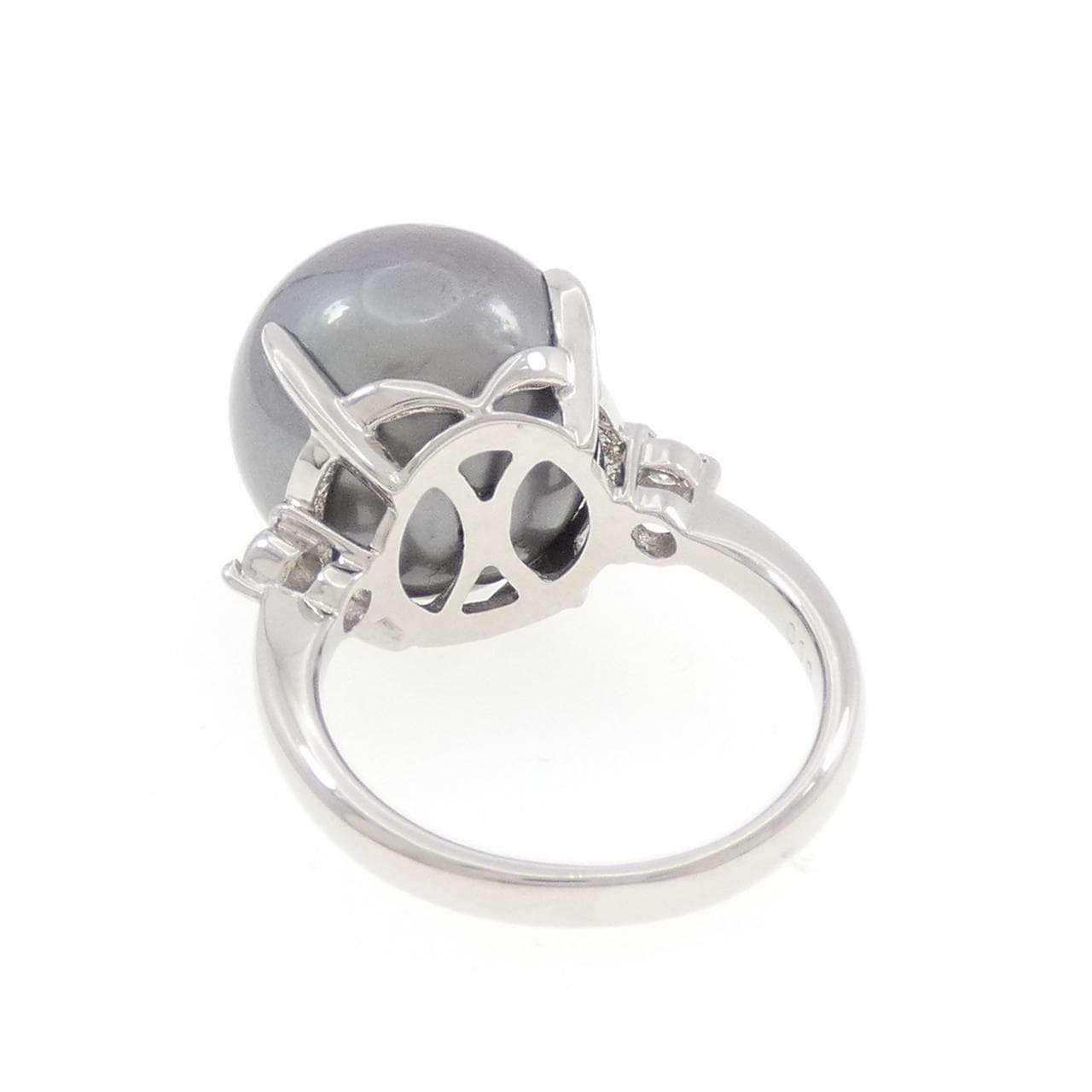 PT900 黒蝶パール リング 13.8mm