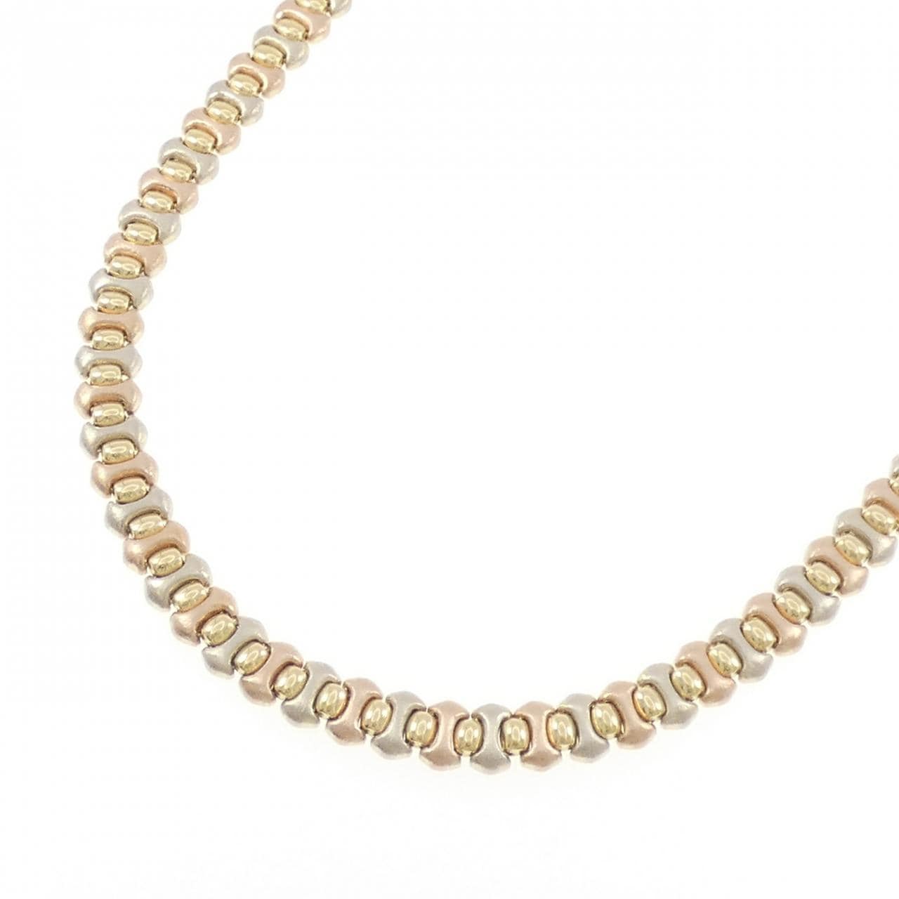 750スリーカラー ネックレス