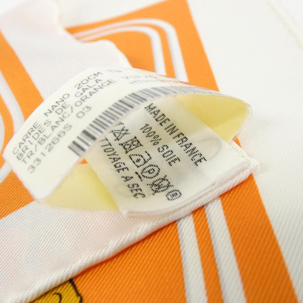 エルメス カレ ナノ 331266S ナノスカーフ