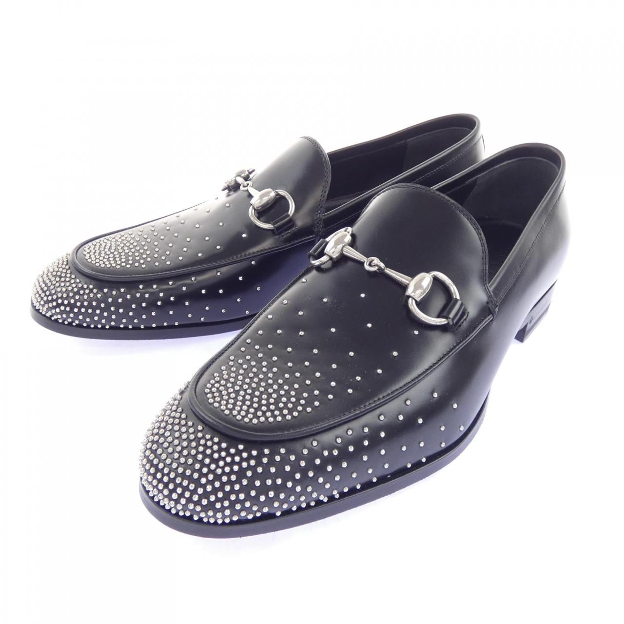 グッチ GUCCI スタッズホースビットローファー 851395 シューズ