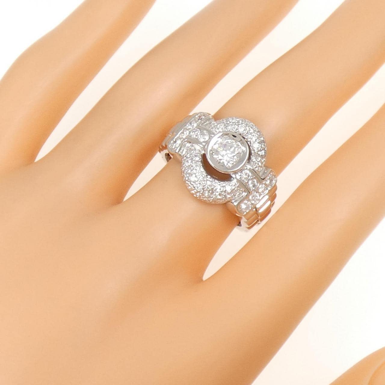 PT900 ダイヤモンド リング 1.00CT