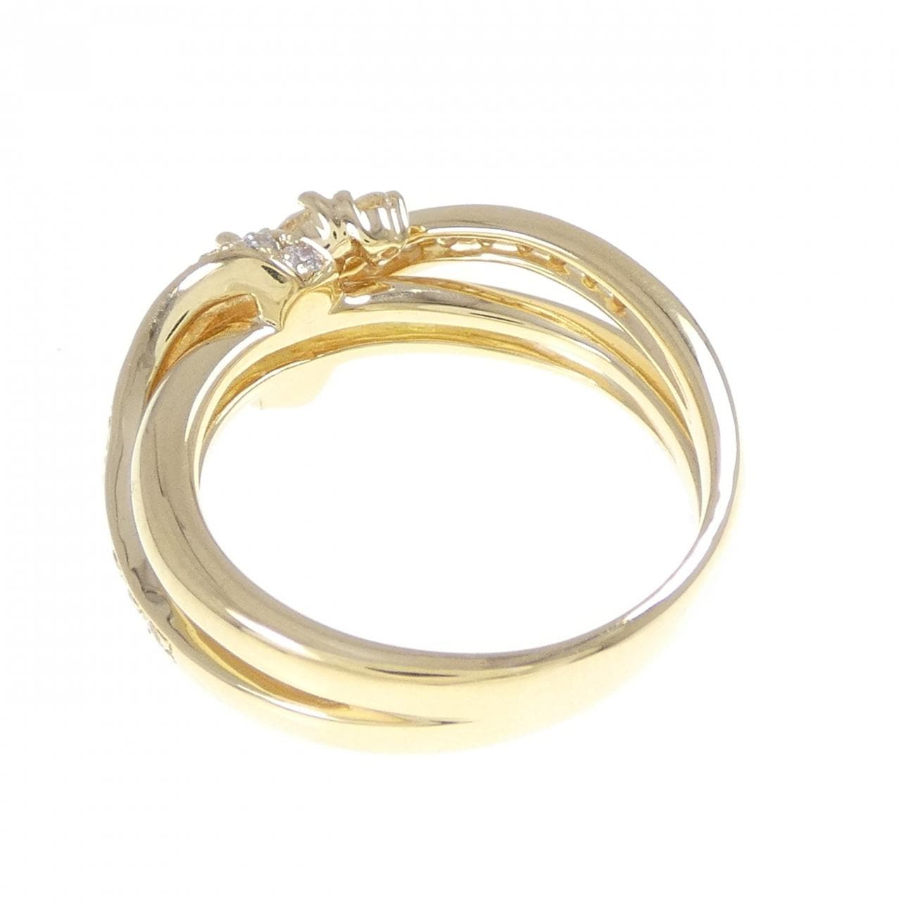 K18YG ダイヤモンド リング 0.54CT