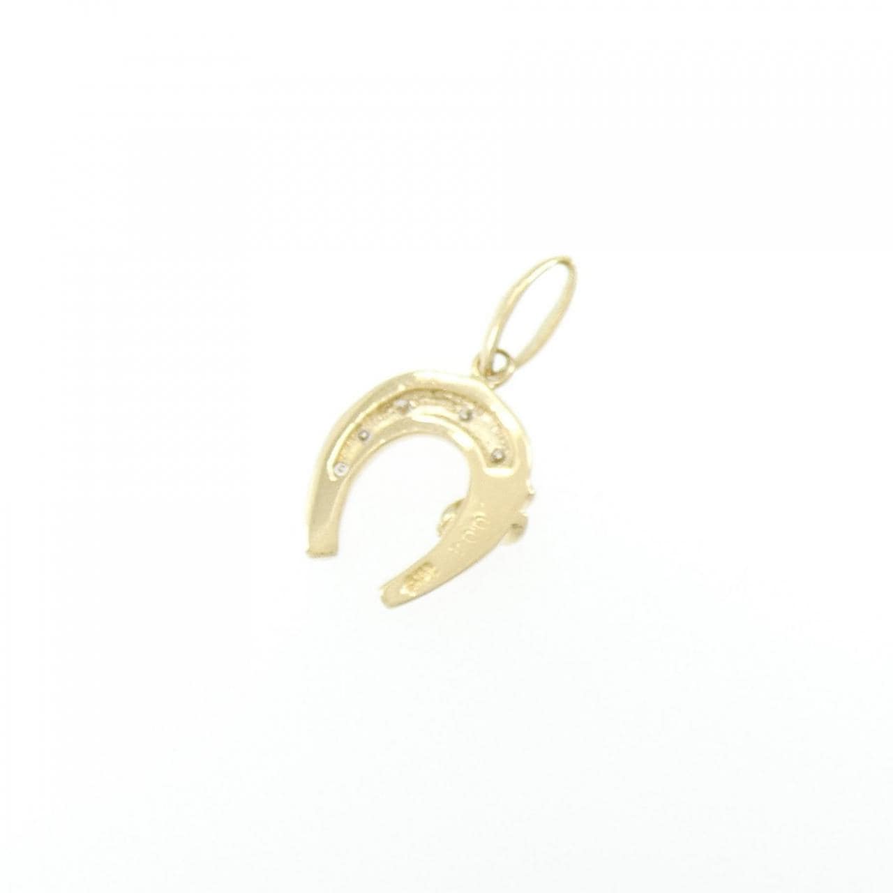 K18YG ダイヤモンド ペンダント 0.04CT