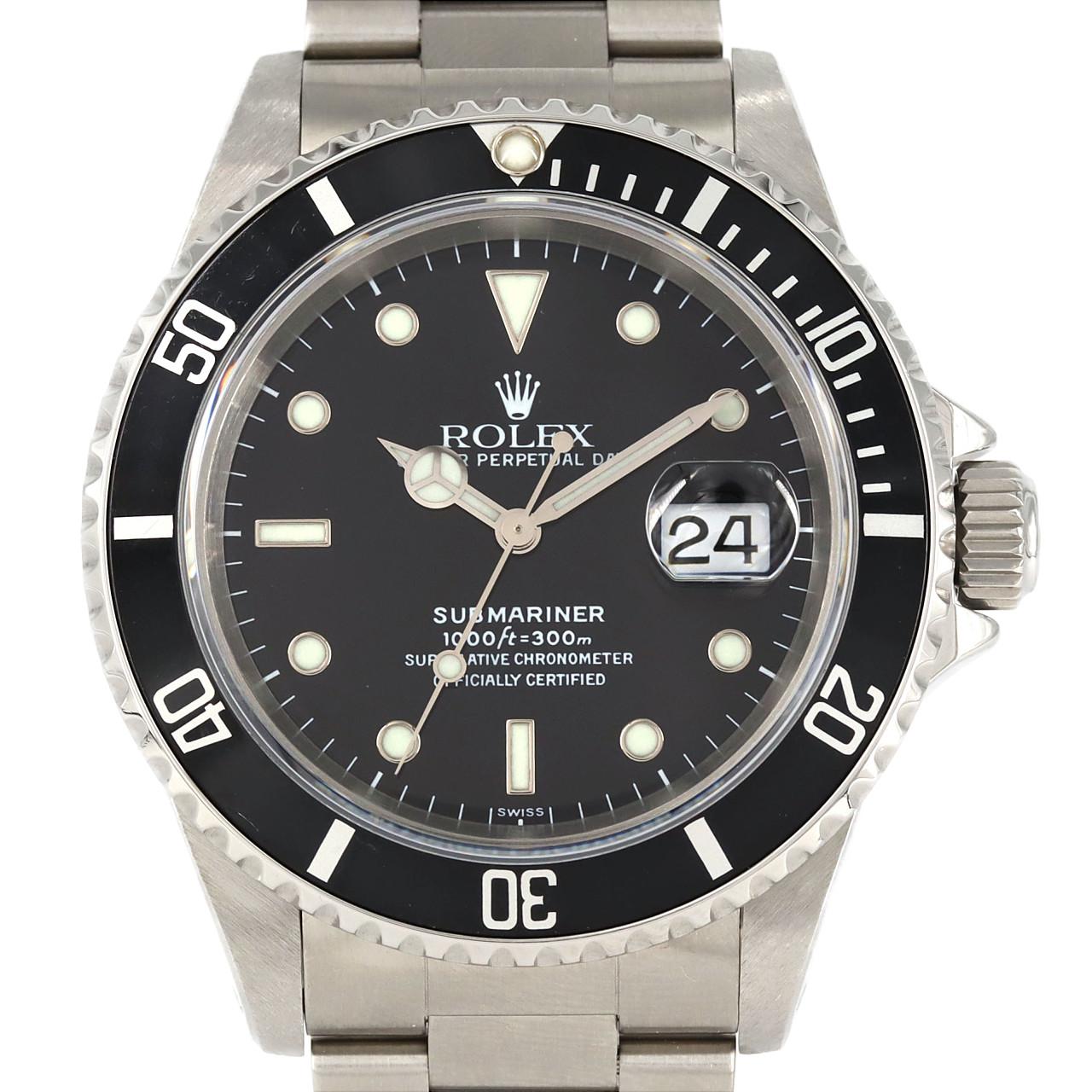 ROLEX Submariner Date 16610. SS自動上弦A number