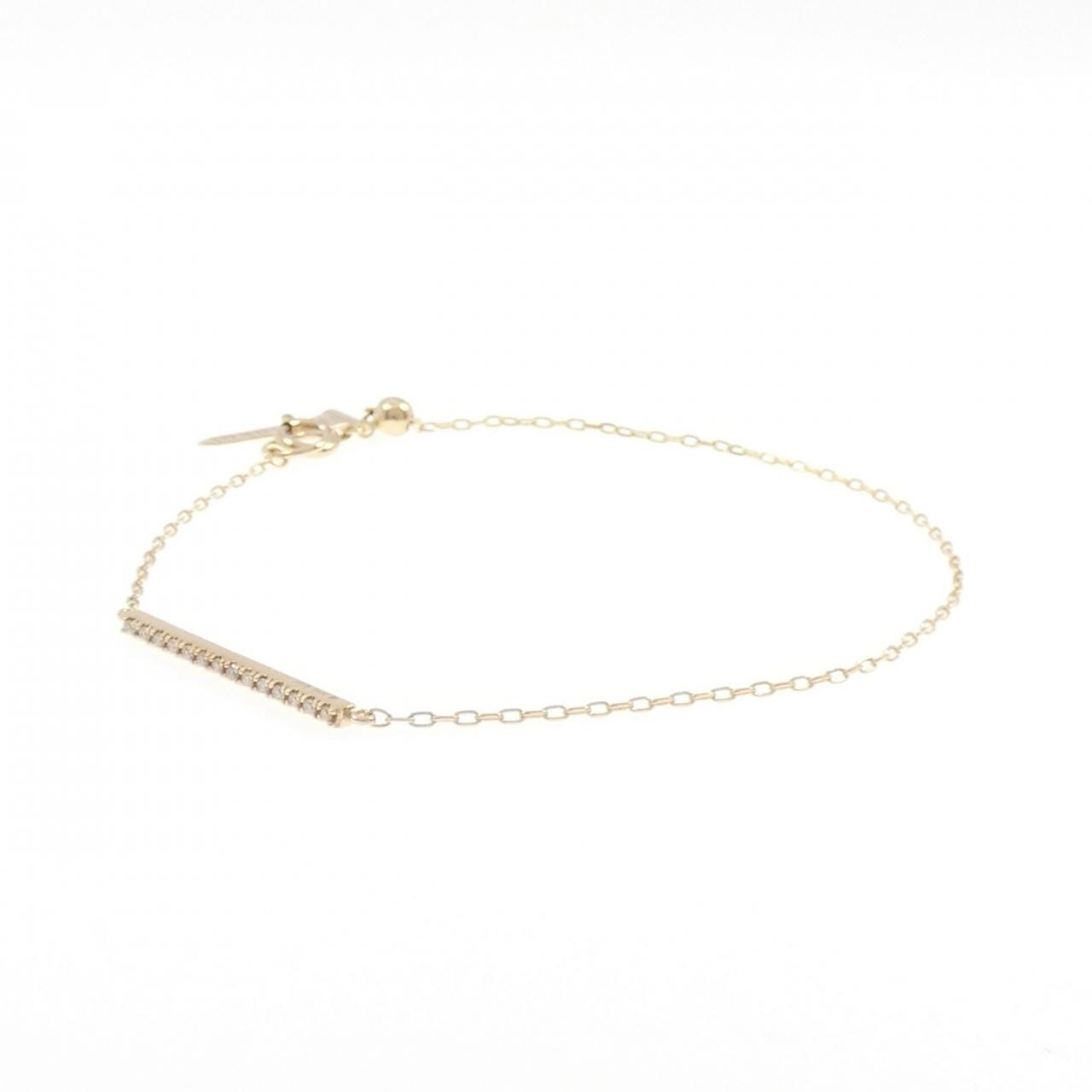 ヒロタカ ゴサマー ショートバー ブレスレット 0.07CT