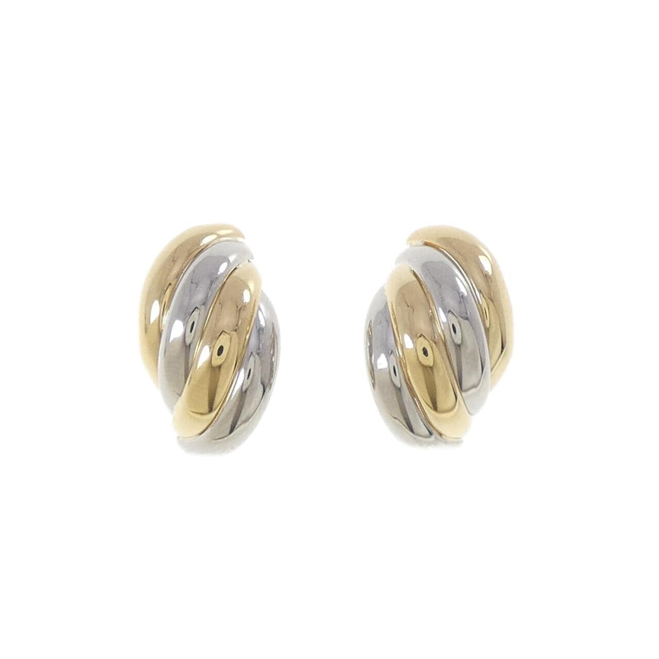 K18YG/PT900 ピアス