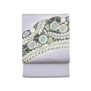 名古屋帯　染帯　友禅加工絞り入　開き名古屋