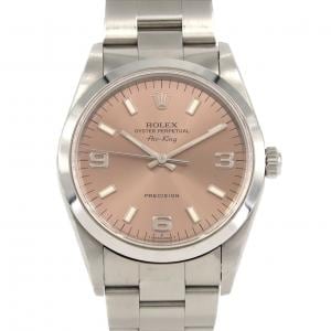 【ノーメンテナンス還元価格】ロレックス エアキング 14000 SS 自動巻 U番