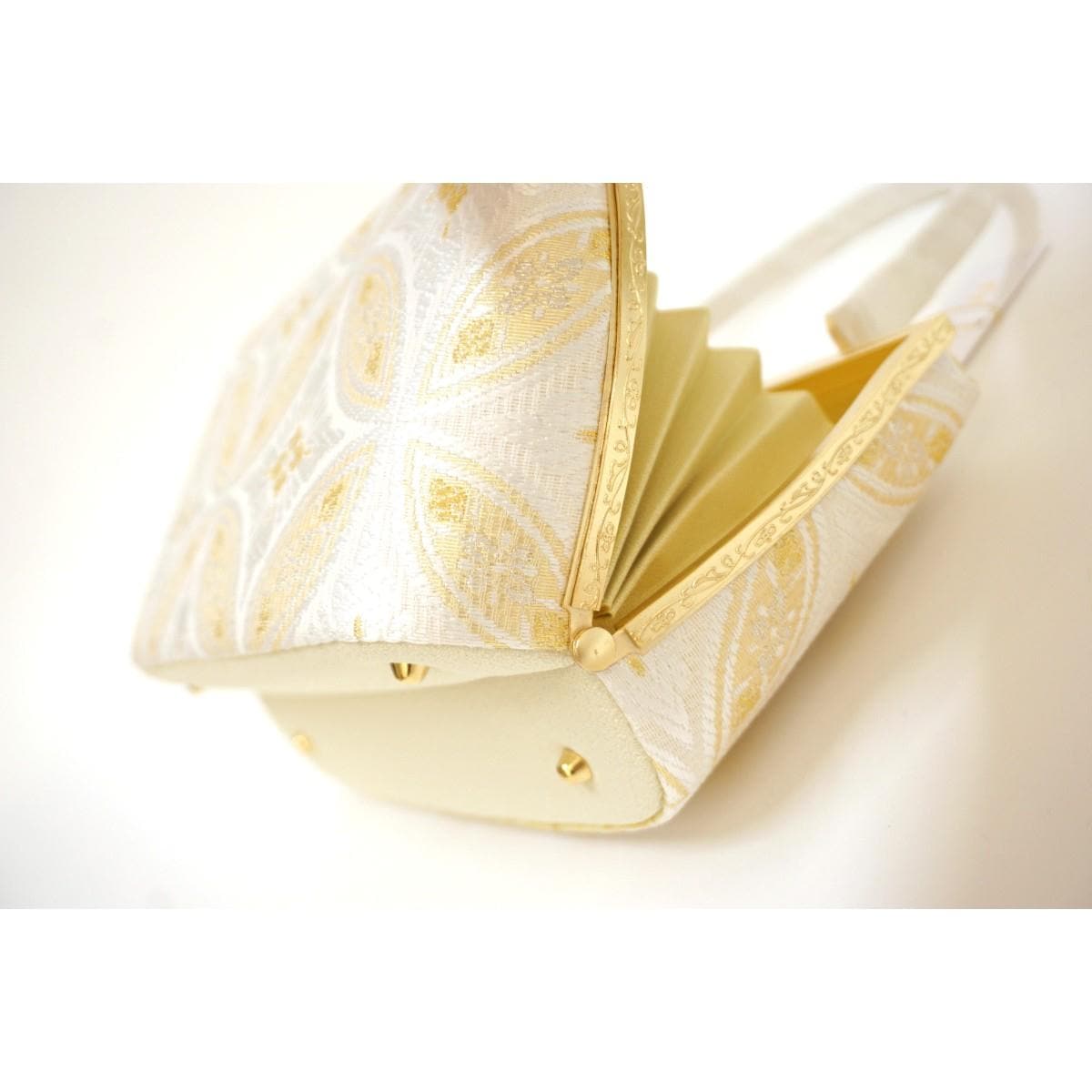 【新品】草履バッグセット　白梅　Ｍサイズ