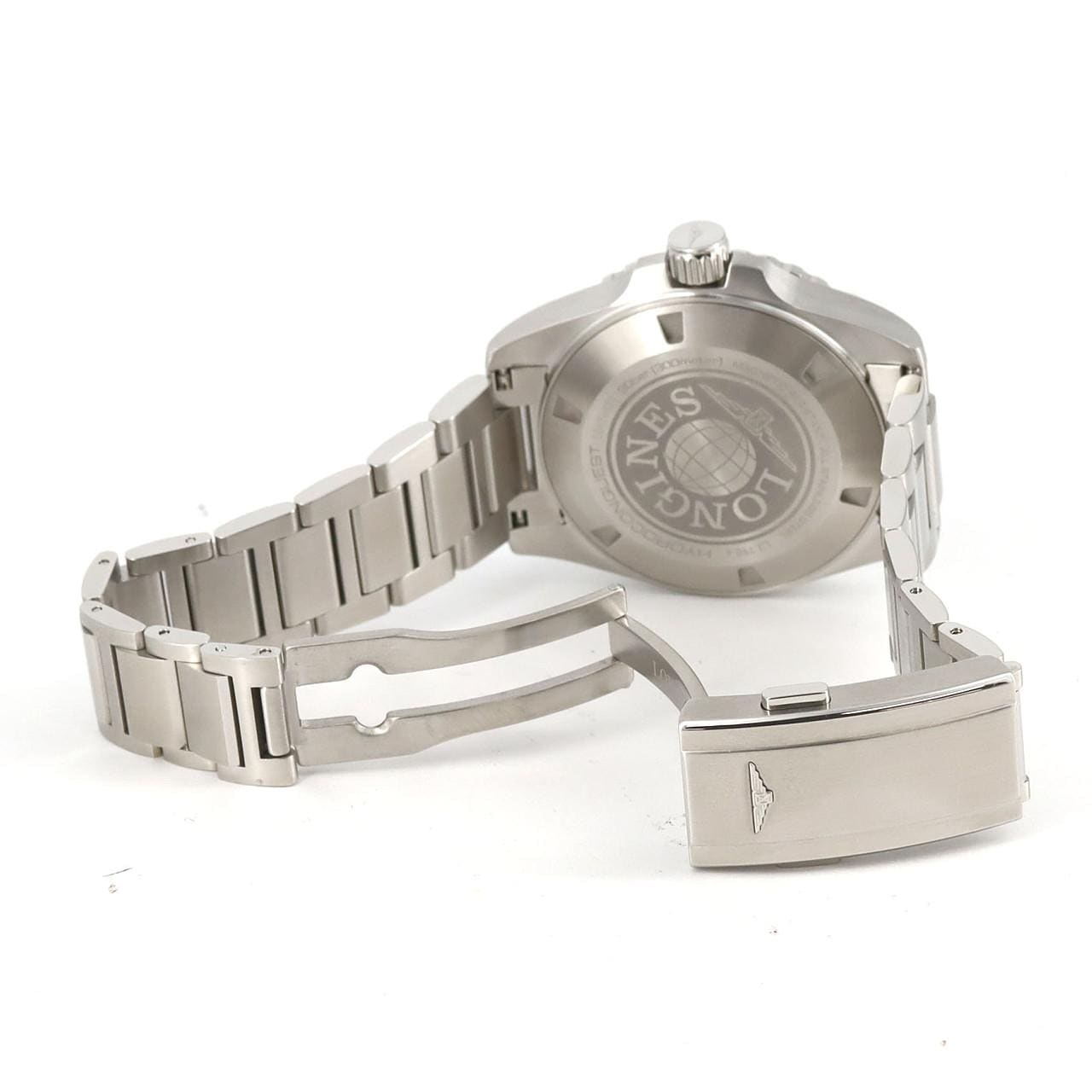 LONGINES HydroConquest GMT L3.790.4.66.6 SS自動上弦