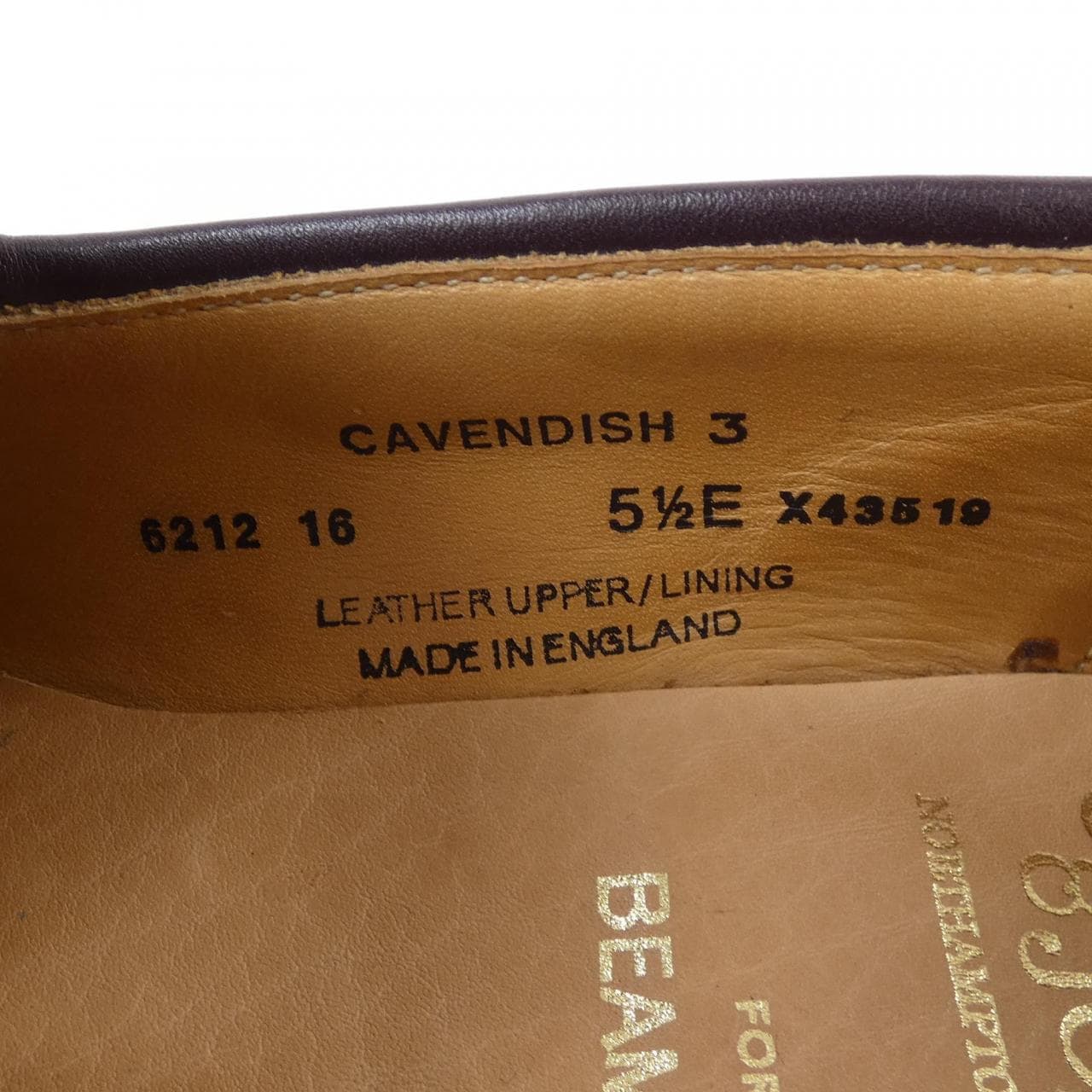 クロケットアンドジョーンズ CROCKETT&JONES CAVENDISH3 シューズ