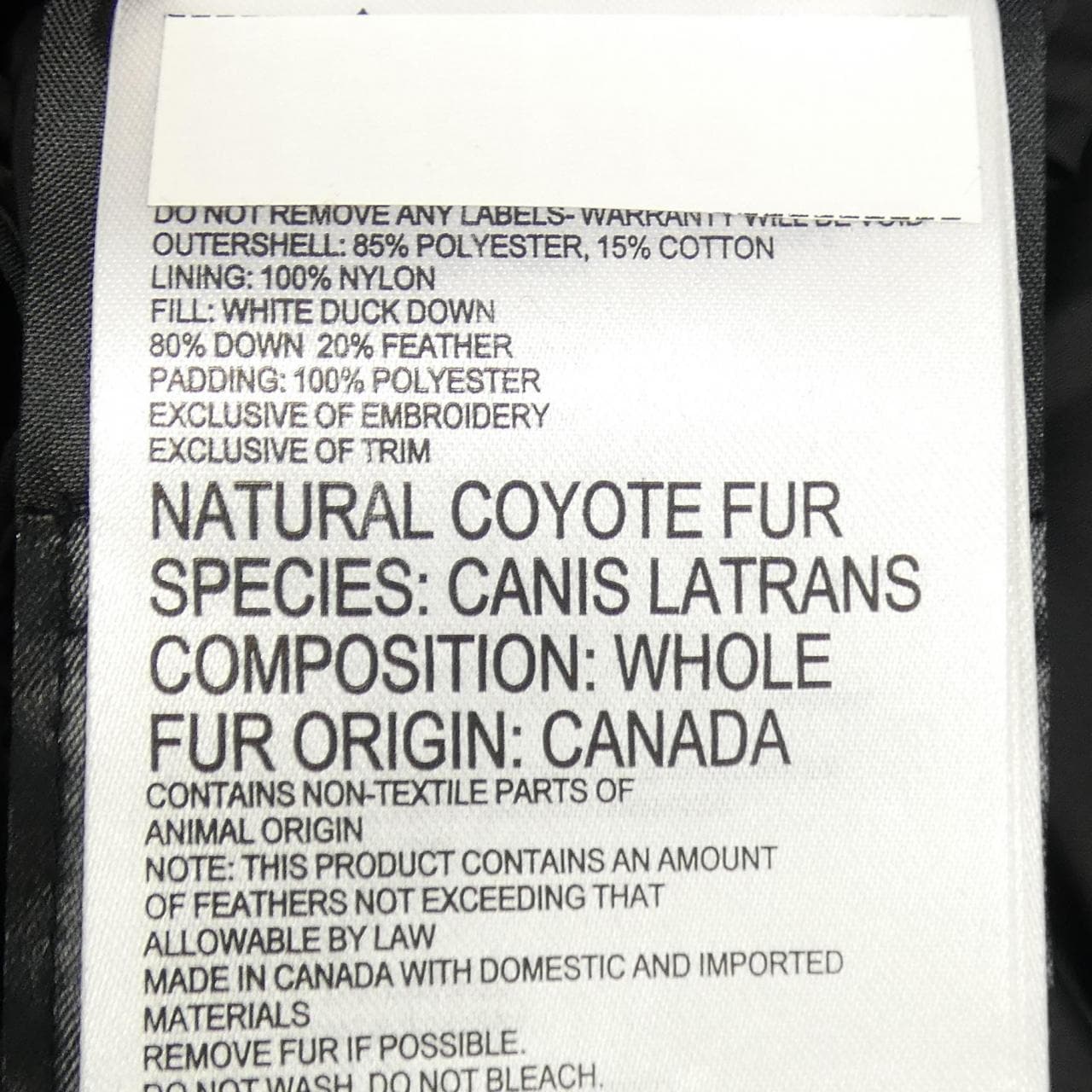 カナダグース CANADA GOOSE 2302JL MACKENZIE マッケンジー ダウンコート