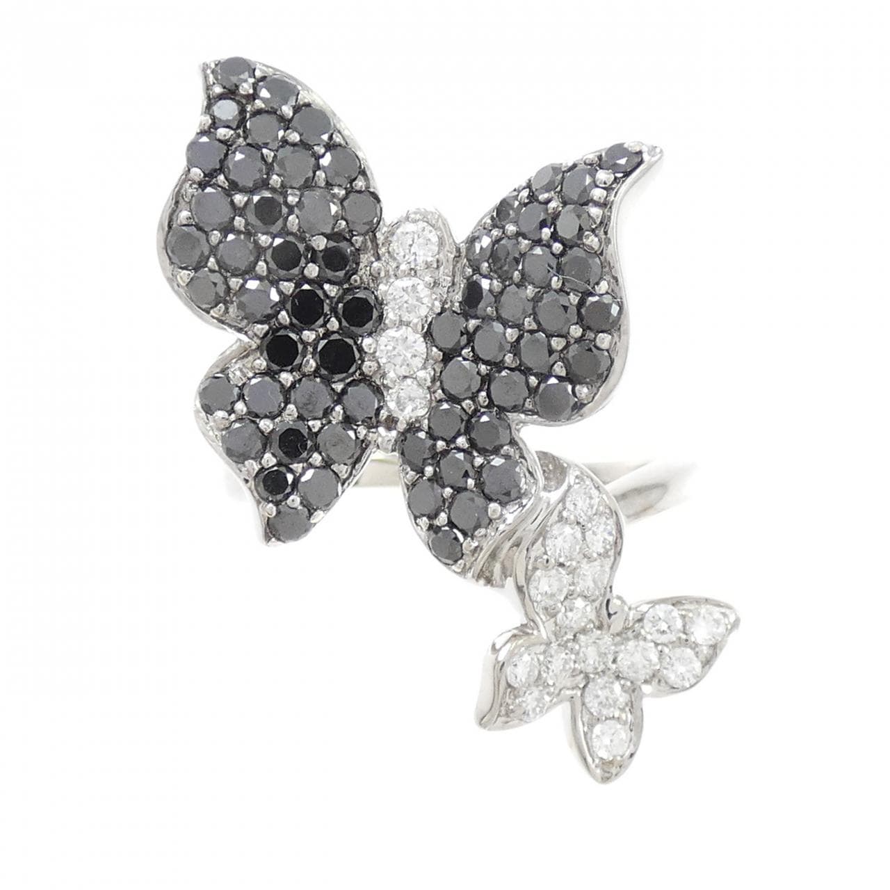 K18WG/K18BG ダイヤモンド リング 1.75CT