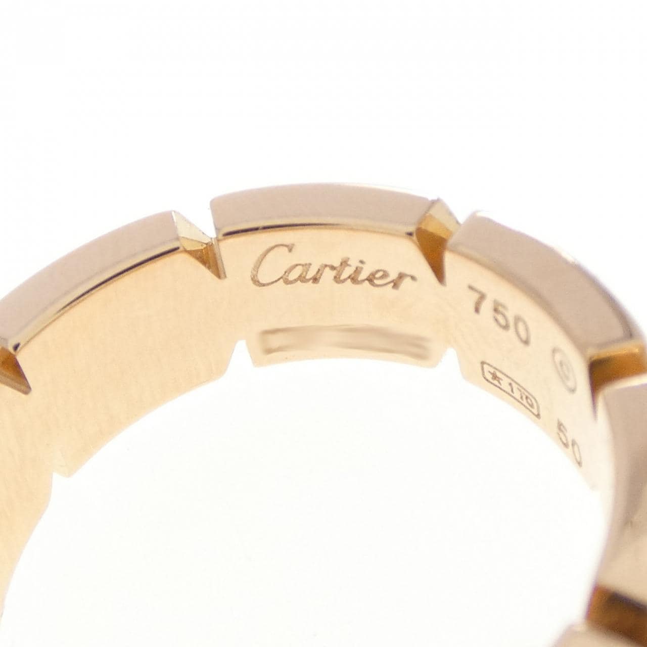 カルティエ タンクフランセーズ スモール リング