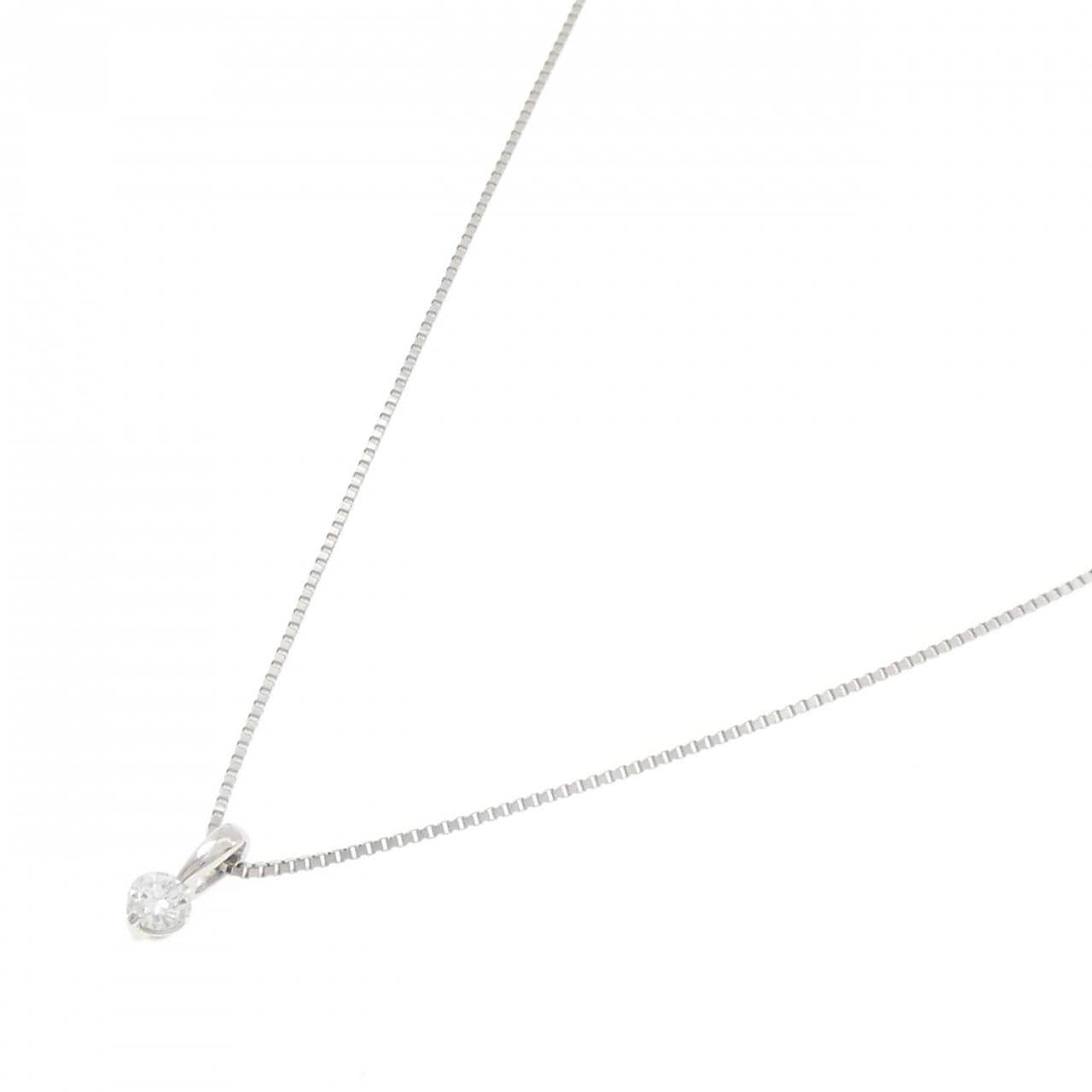 PT900/PT850 ダイヤモンド ネックレス 0.17CT