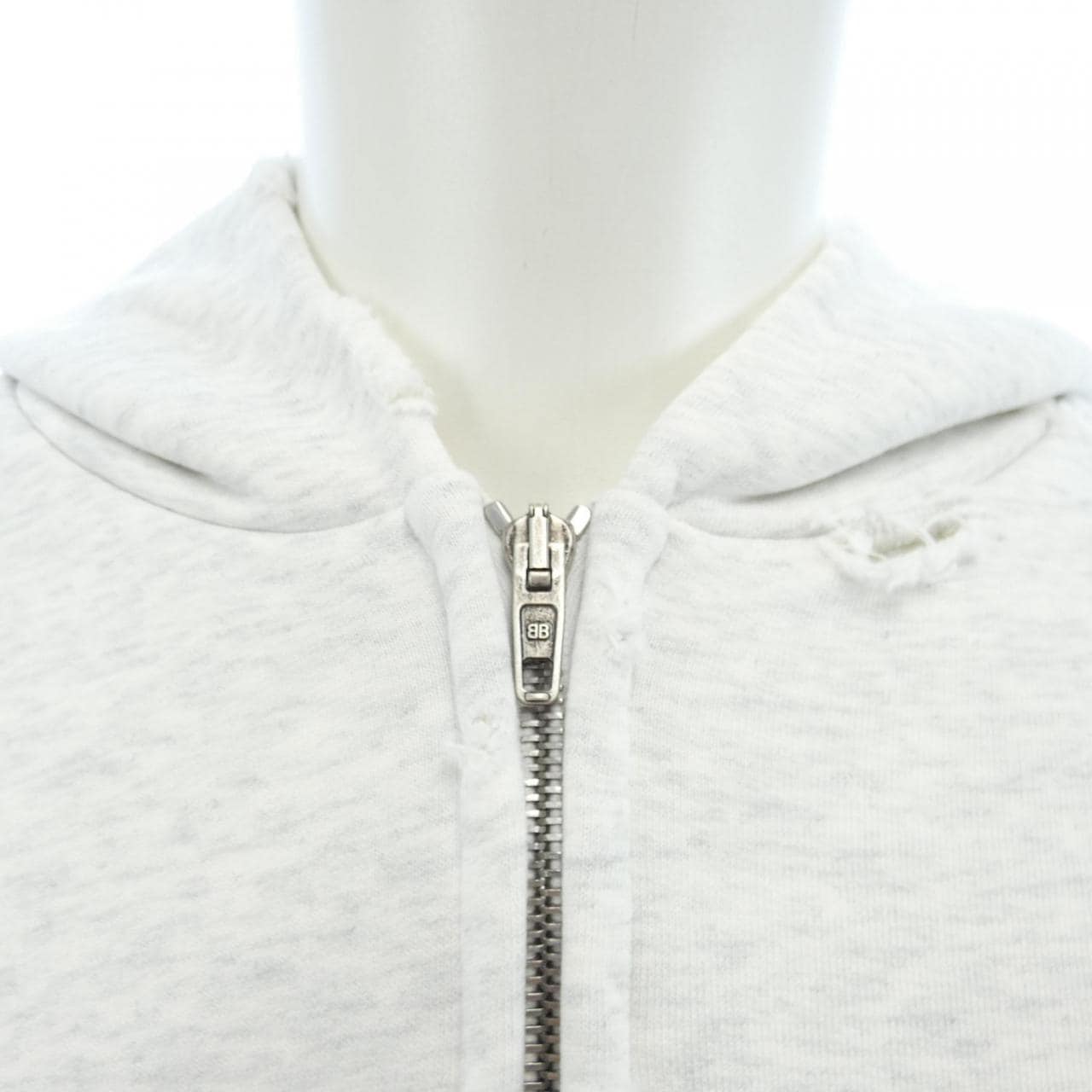 バレンシアガ BALENCIAGA クラックドエフェクト フード 744457 TQVA6 パーカー