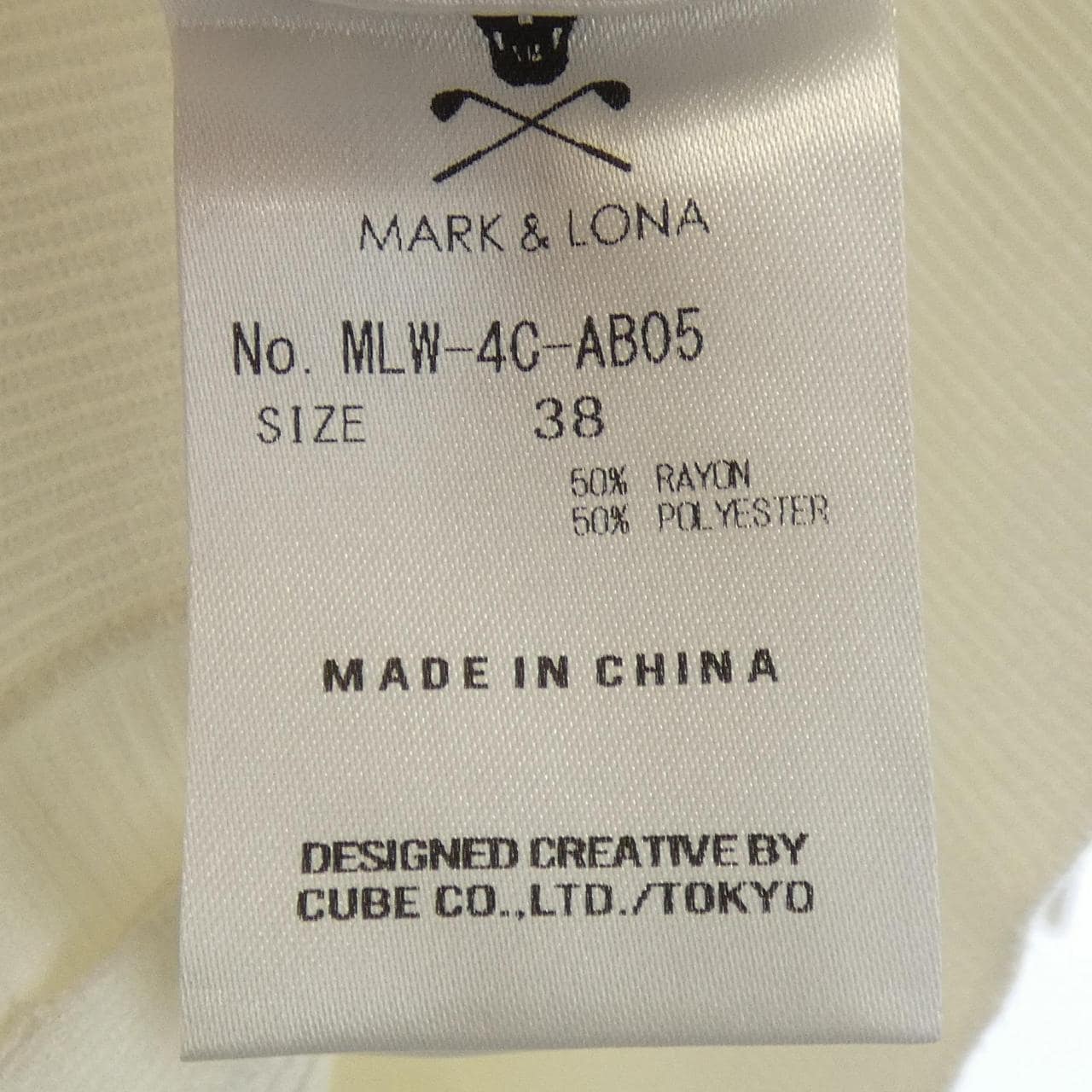 マークアンドロナ MARK&LONA MLW-4C-AB05 カーディガン