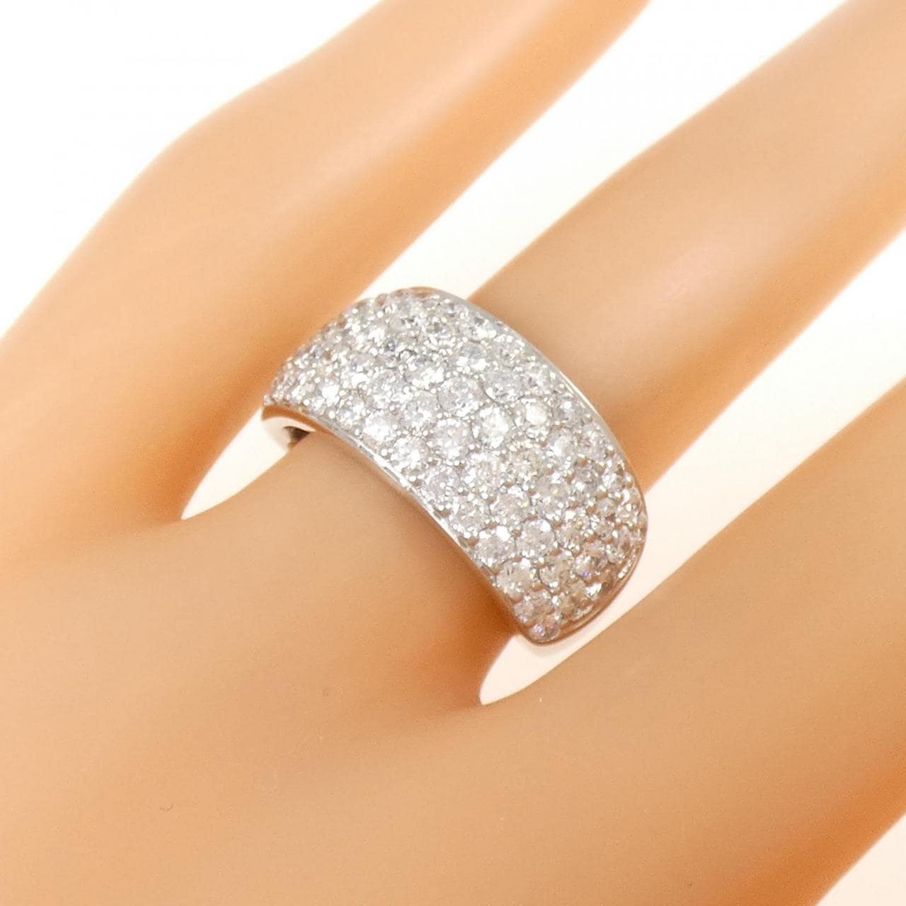 PT Pave Diamond Ring 2.00CT