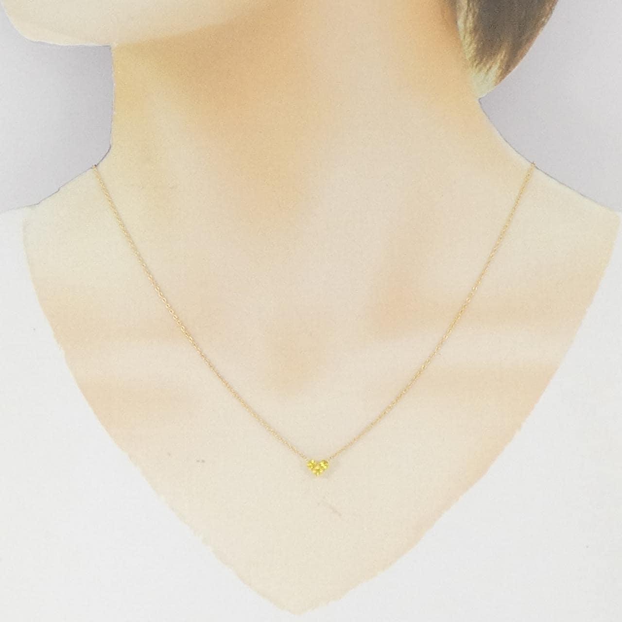 スタージュエリー ミステリアスハート ネックレス 0.25CT