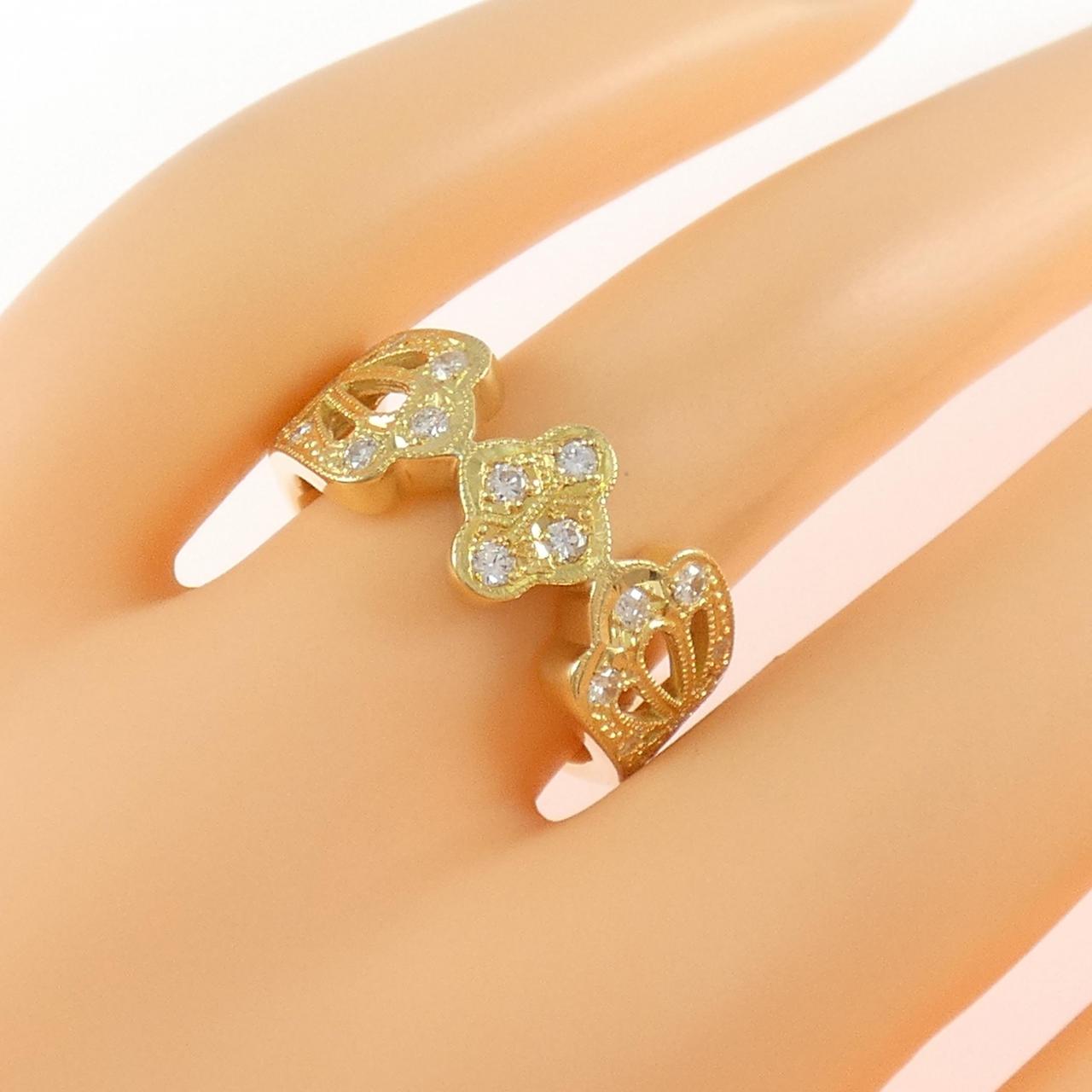 K18YG ダイヤモンド リング 0.51CT