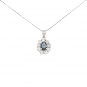 PT900/PT850 アレキサンドライト ネックレス 0.36CT