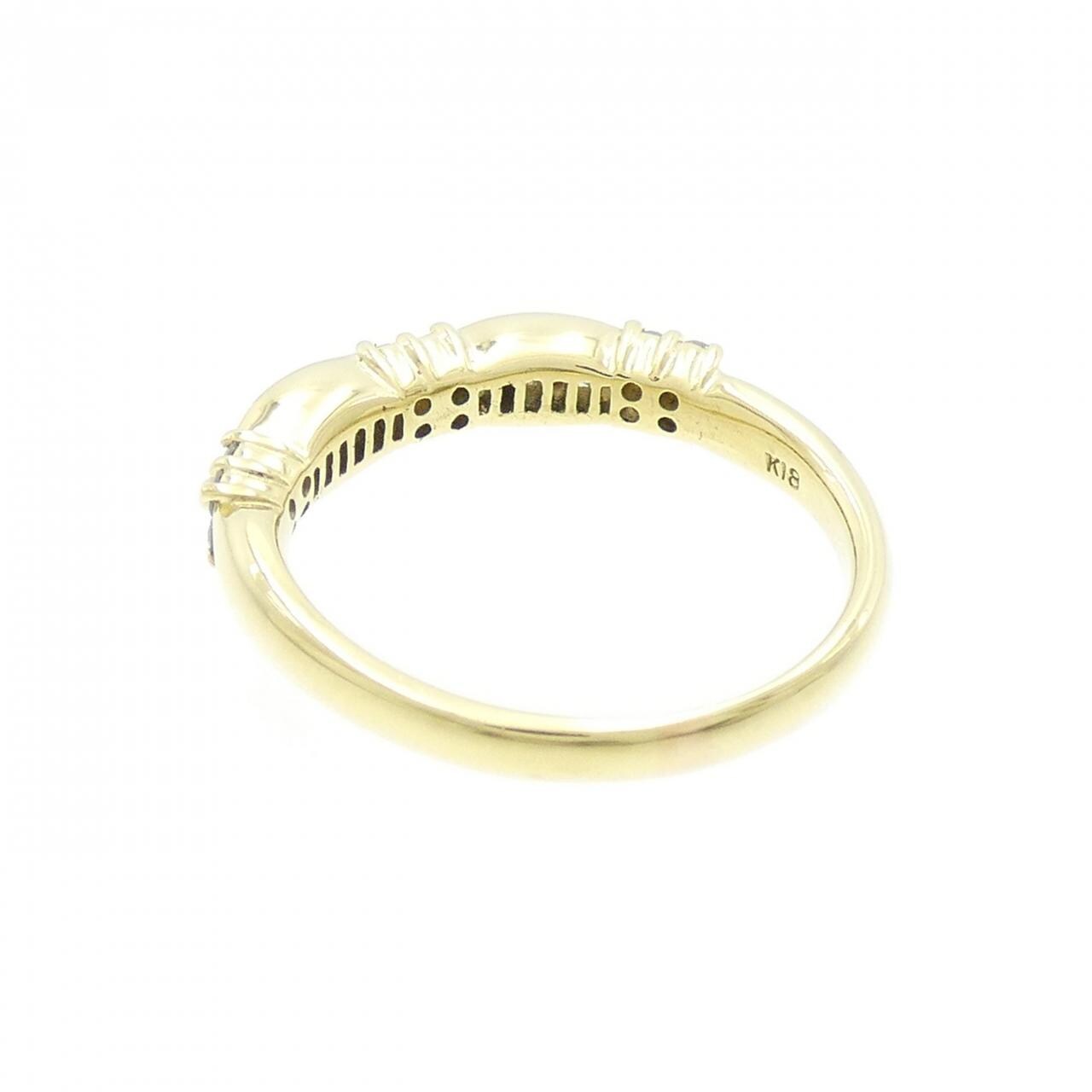 K18YG ダイヤモンド リング 0.35CT