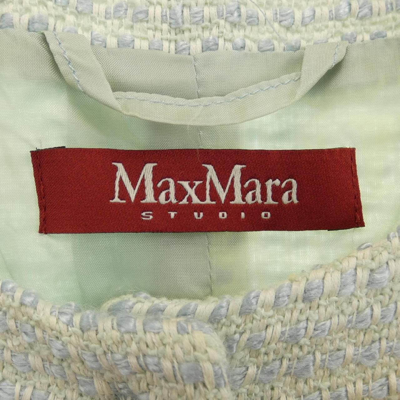 マックスマーラ Max Mara ノーカラージャケット