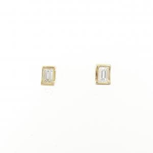 K18YG ダイヤモンド ピアス 0.38CT