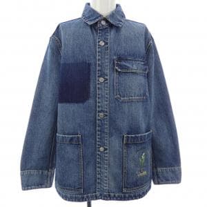 ディオール DIOR LILY OF THE VALLEY OVERSHIRT 493D493AY552 デニムジャケット