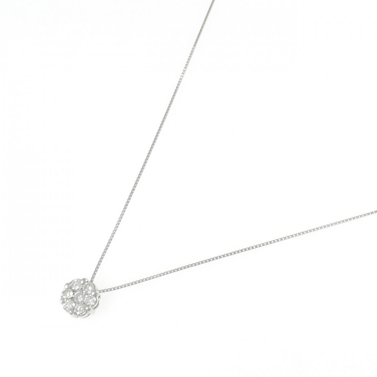 PT900/PT850 ダイヤモンド ネックレス 0.30CT