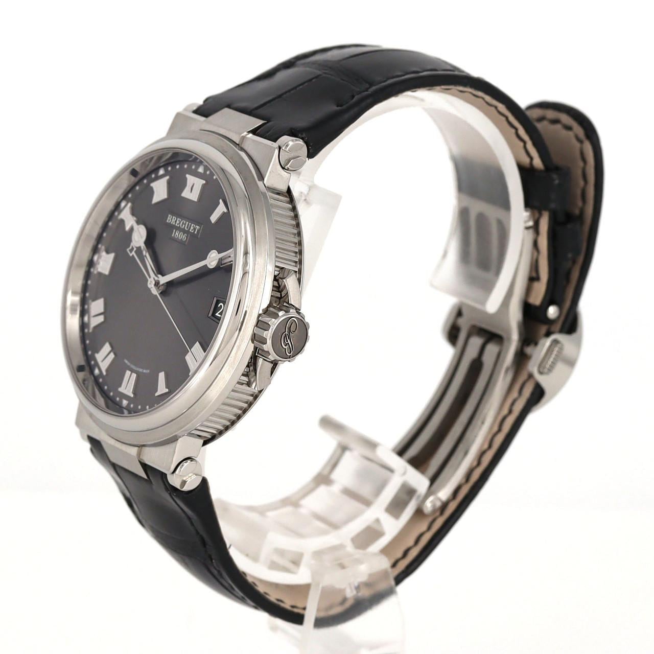 ブレゲ マリーン TI 5517TI/G2/5ZU TI 自動巻