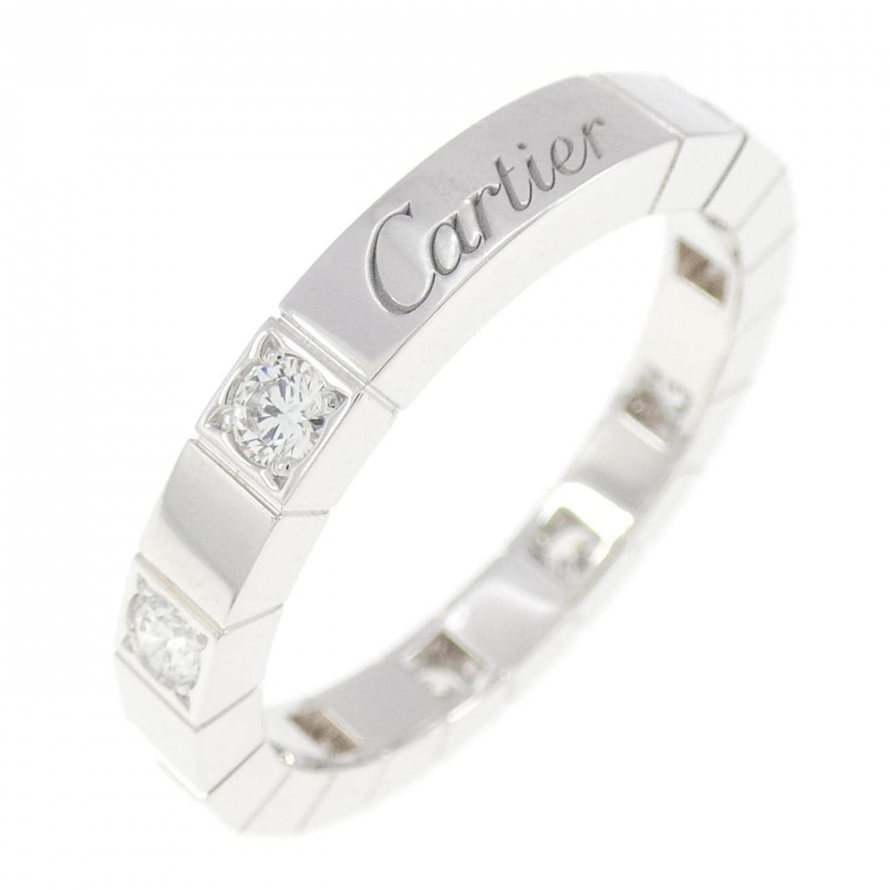 Cartier Lanieres half 鑽石戒指