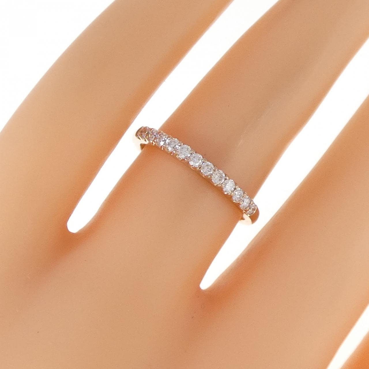K18PG ダイヤモンド リング 0.23CT