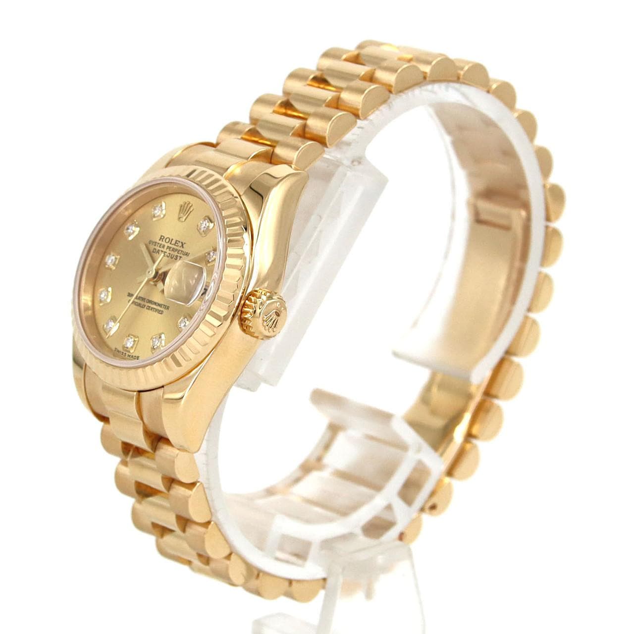 ロレックス デイトジャスト 179178G YG 自動巻 K番