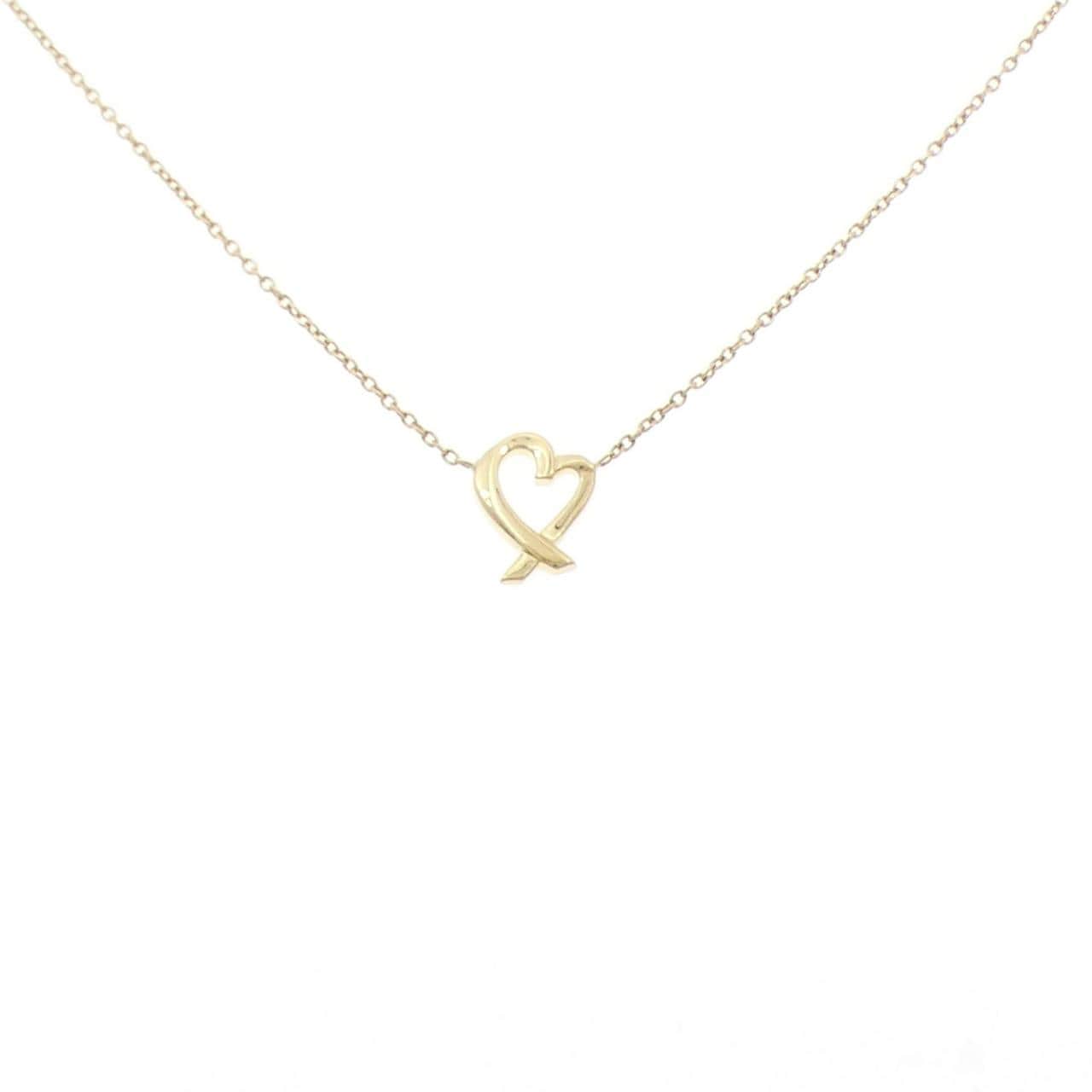 ティファニー ラビングハート　ミニ ネックレス